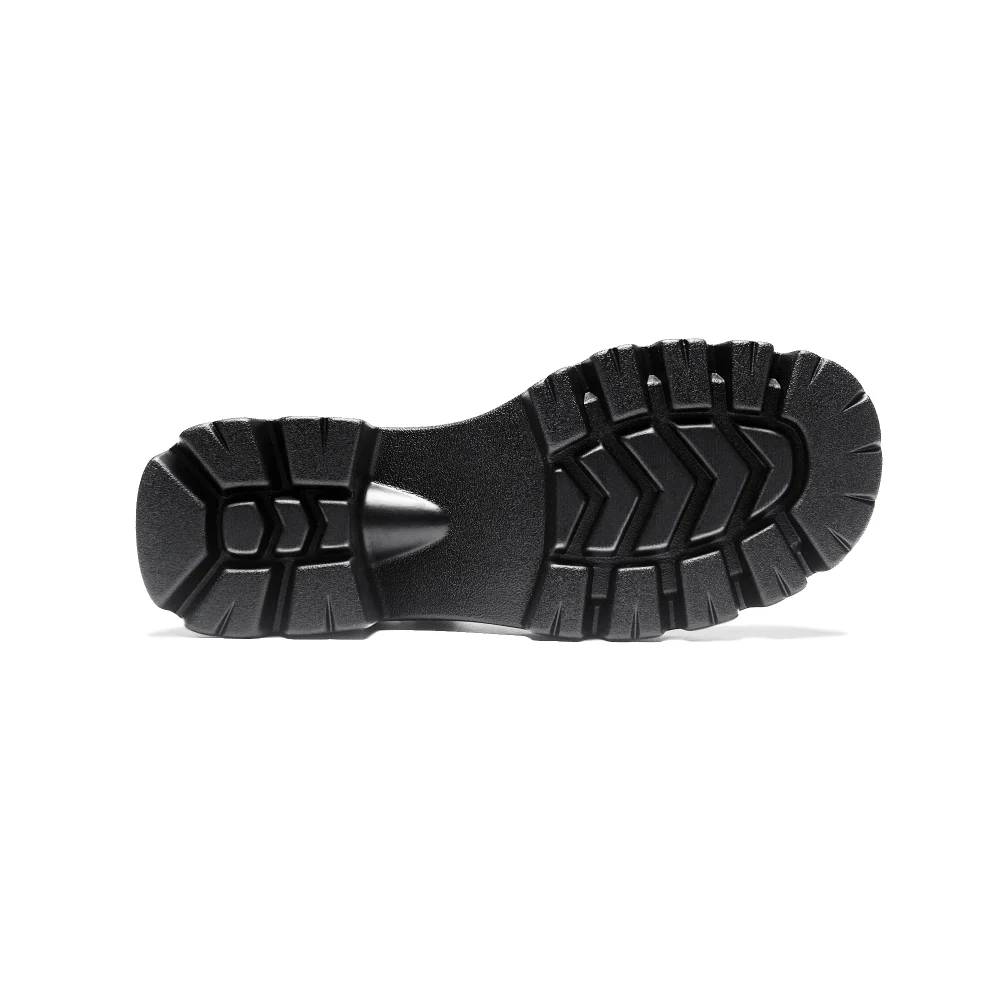 Elvora Penny Platform Loafer in Black, view 6